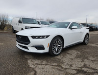 This brand new OXFORD WHITE 2024 FORD MUSTANG ECOBOOST COUPE PREMIUM is powered by a 2.3L ECOBOOST 3... (image 2)