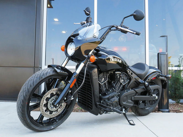 2023 Indian Motorcycle Scout Rogue Sixty ABS Black Metallic in Street, Cruisers & Choppers in Cambridge - Image 2