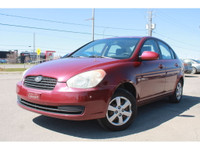  2009 Hyundai Accent L, 8 PNEUS, LECTEUR C.D/MP3, PRISE AUX/12VO