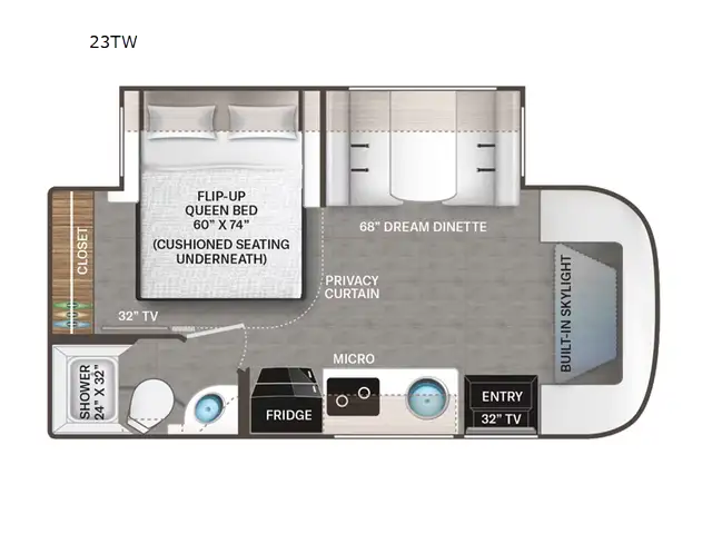 2023 Thor Motor Coach Compass AWD 23TW in RVs & Motorhomes in Abbotsford - Image 3