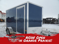 2024 Stealth by Alcom 6x10ft Aluminum Enclosed Cargo