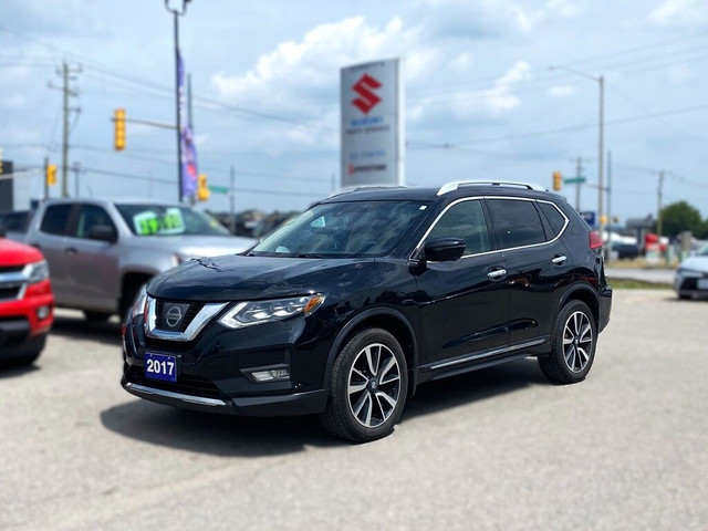 2017 Nissan Rogue SL AWD ~Nav ~Camera ~Leather ~Moonroof ~Blueto in Cars & Trucks in Barrie