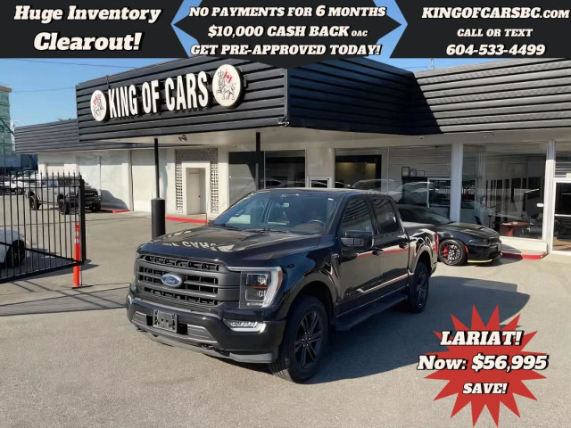  2021 Ford F-150 Lariat in Cars & Trucks in Delta/Surrey/Langley