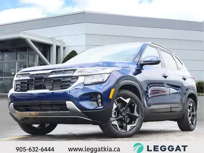 Experience rugged elegance and confident performance with the 2024 Kia Seltos EX Premium AWD in stri...