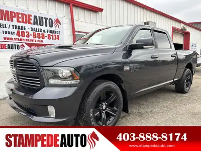 SPORT | CREW CAB | 5.7L HEMI | 4X4 This 2015 Ram 1500 Sport 4X4 delivers bold design, muscular perfo...