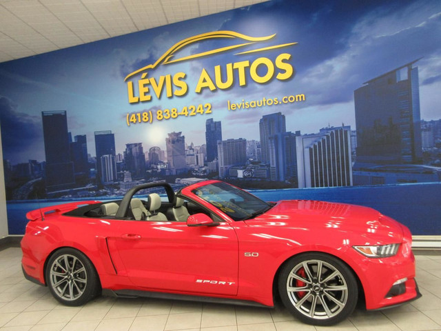 FORD MUSTANG 2017 GT PREMIUM V-8 5.0 LITRES COYOTE 435 HP BEAU L in Cars & Trucks in Lévis - Image 2