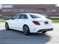 2019 Mercedes Benz C300 White Exterior on Black Interior comes with Navigation, Panoramic Roof, Blin... (image 3)