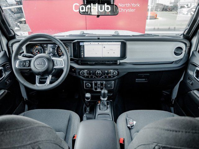 2024 Jeep Wrangler Sahara Safety Group Skyroof LEDs 12.3'' in Cars & Trucks in City of Toronto - Image 2