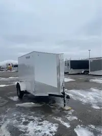 New 2024 5x8 Enclosed Trailer