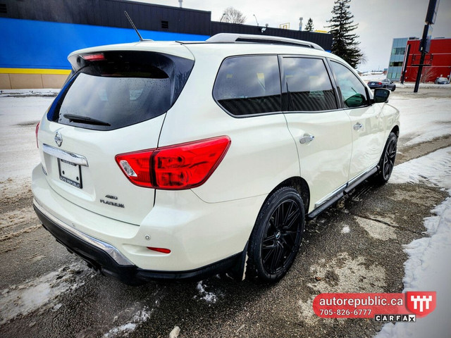 2017 Nissan Pathfinder Platinum 4WD Certified 7 Seater Loaded Ex in Cars & Trucks in Barrie - Image 4