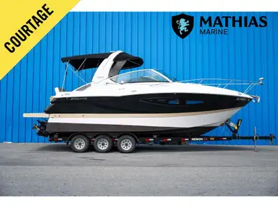 Bateau Cruiser FOUR WINNS V305 2013 Concessionnaire de bateaux et pontons neufs et d'occasion Mathia...