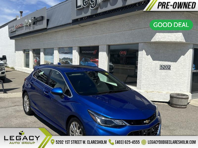 2018 Chevrolet Cruze Hatch Premier - Leather Seats in Cars & Trucks in Lethbridge