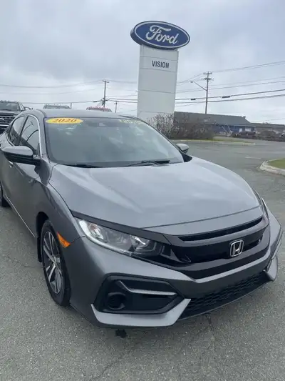 Discover the perfect blend of practicality and style with the 2020 Honda Civic Hatchback 5dr Hb Lx C...