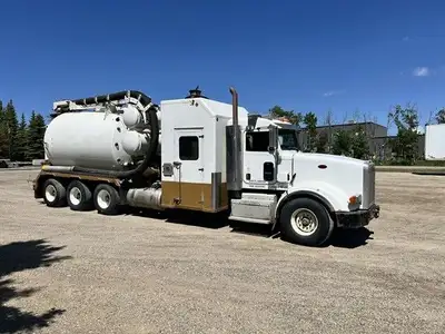 2012 Peterbilt 367 Tornado Hydrovac 450hp Cummins ISX15 151,275Kms 29,492 Hours Cat 3560 Water Pump...