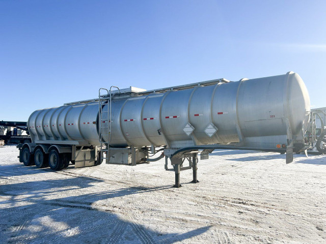 2013 Polar TC 407 42 Cube Tri-axle Aluminum Tank Trailer in Heavy Trucks in Lloydminster - Image 3