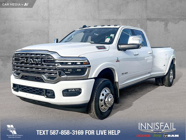 2025 RAM 3500 Limited LONGHORN, MAX TOW PACKAGE, LEVEL 1 EQUI... in Cars & Trucks in Red Deer