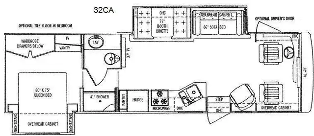 2011 Tiffin Motorhomes Open Road Allegro 32CA 53K Milles Best Pr in RVs & Motorhomes in Moncton - Image 3