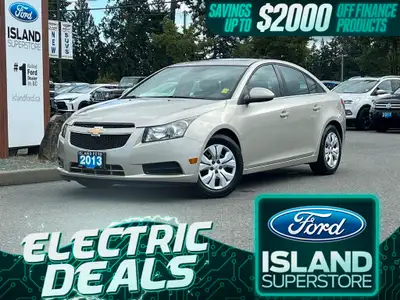This 2013 Chevrolet Cruze has a Grey exterior and Grey seats with seating for 5. Equipped with a 1.4...