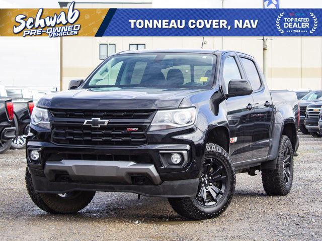2022 Chevrolet Colorado Z71 Midnight Edition w/OEM Level Kit in Cars & Trucks in Edmonton