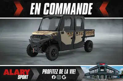 Ce CÔTE À CÔTE POLARIS RANGER CREW SP 570 Edt. Northstar 2025 est disponible DÈS MAINTENANT! Contact...