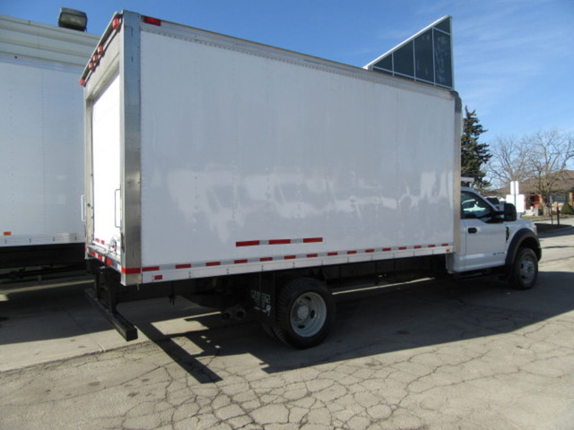  2018 Ford F-550 DIESEL WITH 16 FT ALUM BOX & LOW TEMP REEFER in Heavy Equipment in Markham / York Region - Image 2
