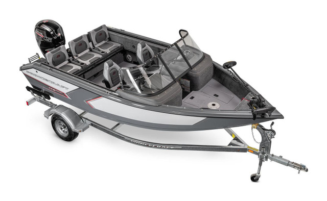 2023 Princecraft SPORT 172 GRIS/ MERCURY 115 PRO XS a partir 112 in Powerboats & Motorboats in Val-d'Or - Image 2