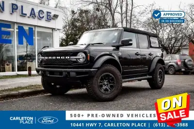 2023 Ford Bronco Wildtrak - Leather Seats - Small Town Feel Big 
