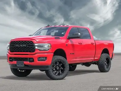GUTS, GRIT, AND READY TO GRIND THROUGH ANY JOB! 2022 RAM 2500 BIG HORN CREW CAB NIGHT EDITION 4X4 Eq...