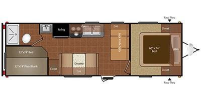 2013 Keystone Hideout 260LHS in Travel Trailers & Campers in Thetford Mines - Image 2