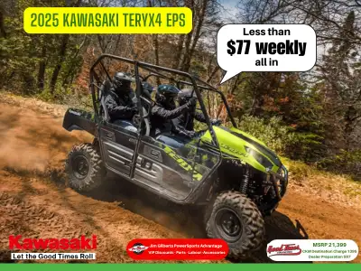 Only $77 Weekly, All-in On the TrailExperience the ultimate off-road adventure with our 2025 Kawasak...