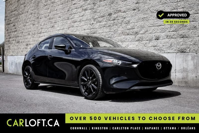 2022 Mazda Mazda3 Sport GT • SUNROOF • BOSE AUDIO • RED LEATHER in Cars & Trucks in Cornwall