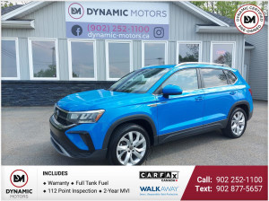 2022 Volkswagen Taos Comfortline AWD! SUNROOF! ONE OWNER! CLEAN CARFAX