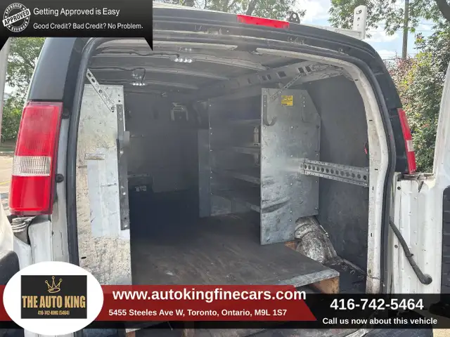 2016 Chevrolet Express ROOF RACK ***** REAR SHELVES ***** $9,979 in Cars & Trucks in City of Toronto - Image 8