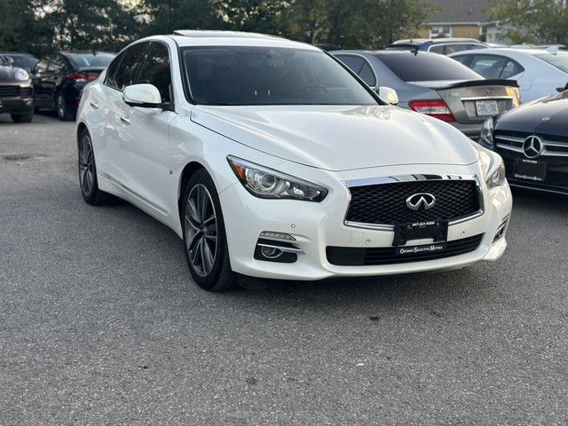 2015 Infiniti Q50 4dr Sdn AWD / Fully Loaded / No Accidents in Cars & Trucks in City of Toronto - Image 3