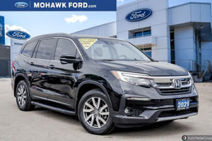 2021 Honda Pilot EX-L Navi 1 OWNER/NAVI/LEATHER/SUNROOF/AWD/LOADED