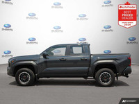 Recent Arrival! Odometer is 3080 kilometers below market average! Black 2025 Toyota Tacoma Base 4WD... (image 1)