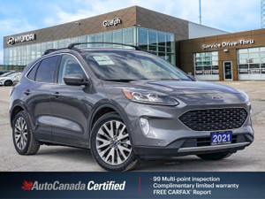 2021 Ford Escape Titanium Hybrid | One Owner! | Leather | Navigation |S