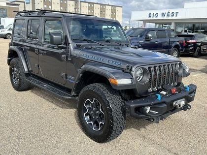 2022 Jeep Wrangler 4xe UNLIMITED RUBICON 4X4 w/COLD WEA. GRP & H in Cars & Trucks in Edmonton