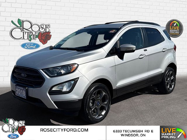 2018 Ford EcoSport SES | Heated Cloth Seats | Sunroof in Cars & Trucks in Windsor Region