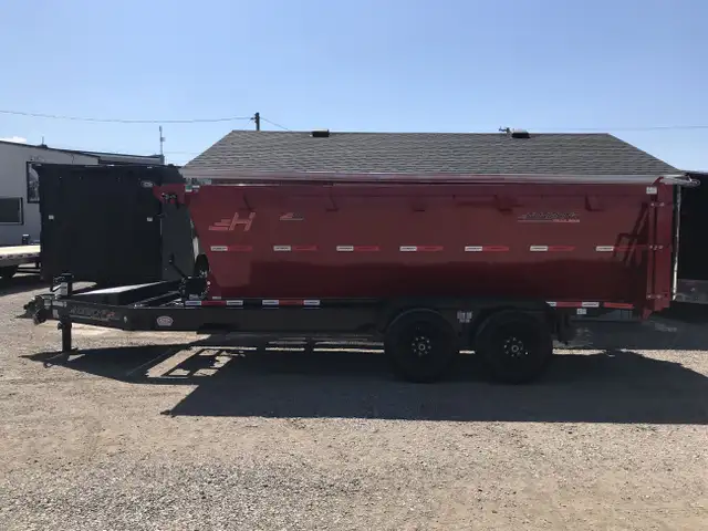 2025 HORIZON ROLL-OFF 16′ DUMP TRAILER  in Cargo & Utility Trailers in London - Image 6