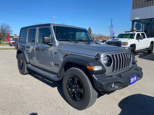 2019 Jeep WRANGLER UNLIMITED Sport 4x4 ~Heated Seats + Wheel ~Bl in Cars & Trucks in Barrie - Image 4