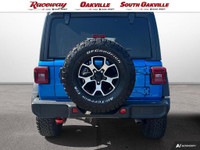 2023 JEEP WRANGLER RUBICON 4-DOOR 4X4 - Hydro Blue Exterior Black Leather Bucket Seats with Rubicon... (image 4)