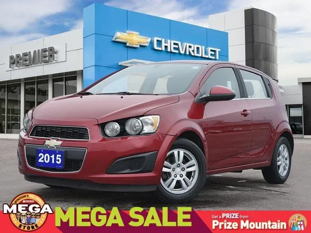 2015 Chevrolet Sonic LT | Bluetooth | Automatic | Heated Seats