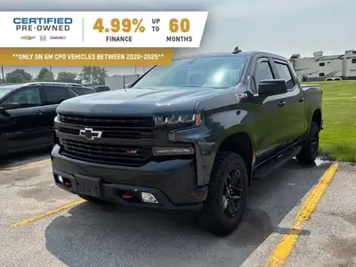 4.99% finance for up to 60 months.The 2022 Chevrolet Silverado 1500 LTD LT Trail Boss in a sophistic...
