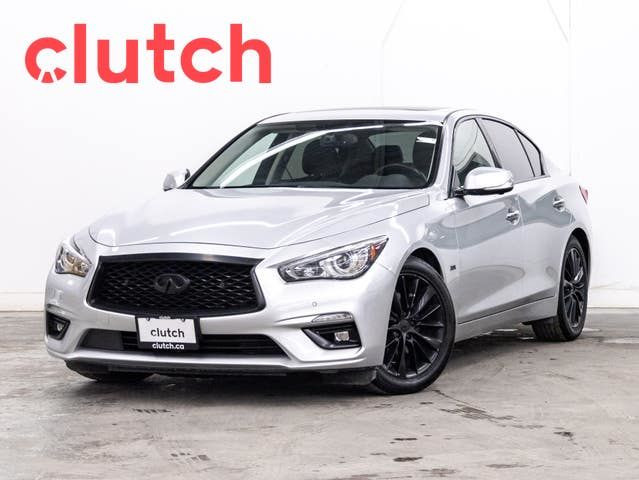 2018 Infiniti Q50 3.0T Luxe AWD w/ Sunroof, Front Heated Seats,  in Cars & Trucks in City of Toronto