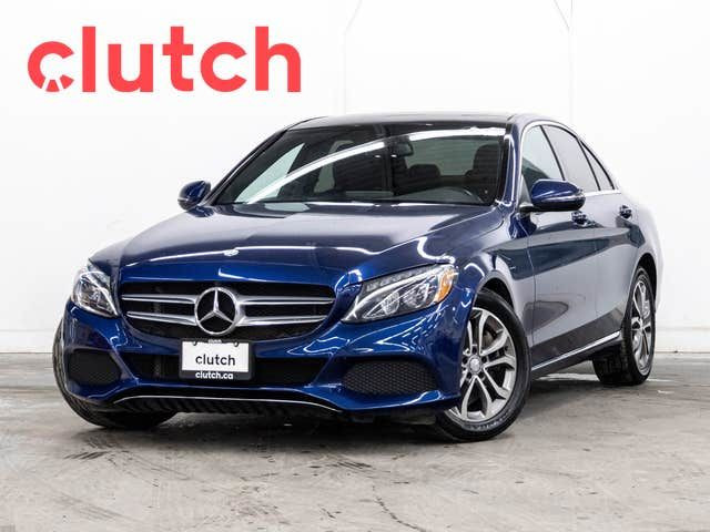 2017 Mercedes-Benz C-Class C 300 4Matic AWD w/ Nav, Sunroof, Rea in Cars & Trucks in City of Toronto