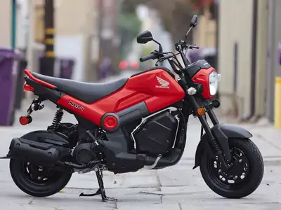 What makes the new Honda Navi so much fun? First, its easy to ride, thanks to its automatic transmis...