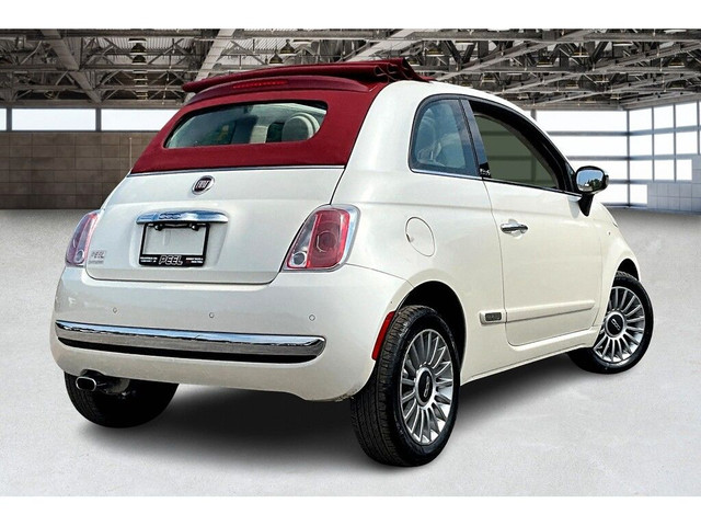 2012 Fiat 500 Lounge Convertible | 5Spd Manual | CERTIFIED | FWD in Cars & Trucks in Mississauga / Peel Region - Image 2