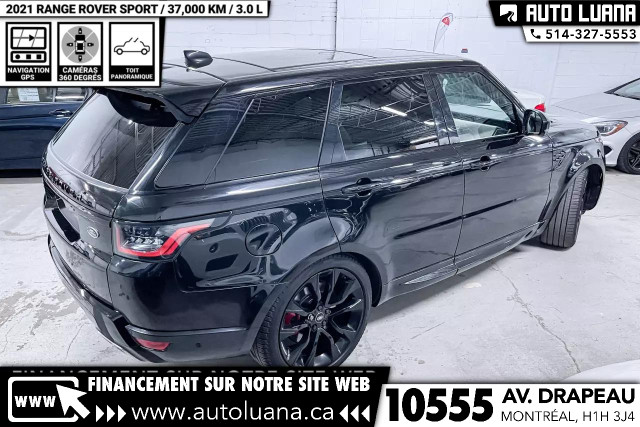 2021 LAND ROVER Range Rover Sport HST CARPLAY/NAVI/FULL/37,000km in Cars & Trucks in City of Montréal - Image 3