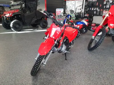 Get the kids riding this season on one of our Honda Crf110F dirt bikes. The Crf110F is the perfect b...